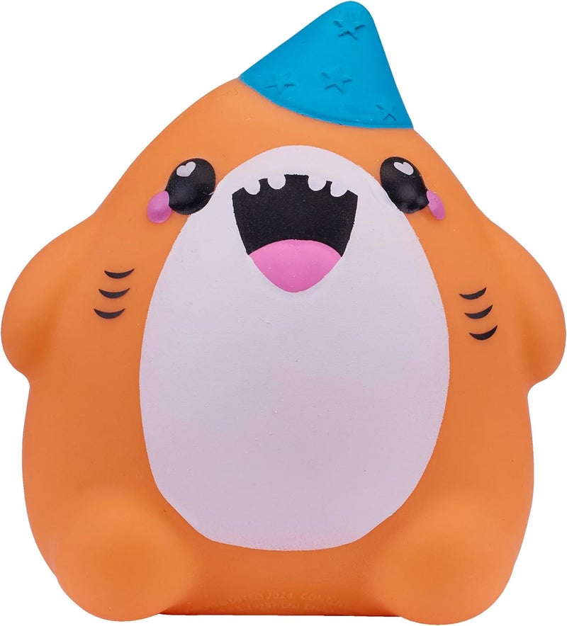 Smooshzees Cutezees Sandi, Orange Shark, Collectable Characters, Supersoft, Cuddly and Squishy! - Image 2